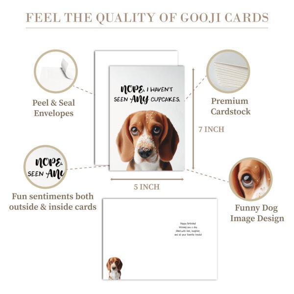 Cupcake Dog Birthday Card - Image 3