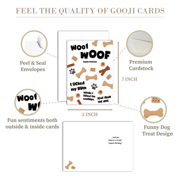 Dog Licked Bum Birthday Card - Image 3
