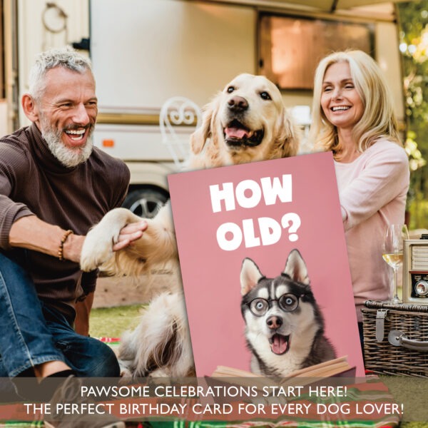 Dog How Old Birthday Card - Image 2