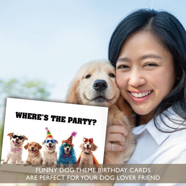 Where's Party Dogs Birthday Card - Image 6