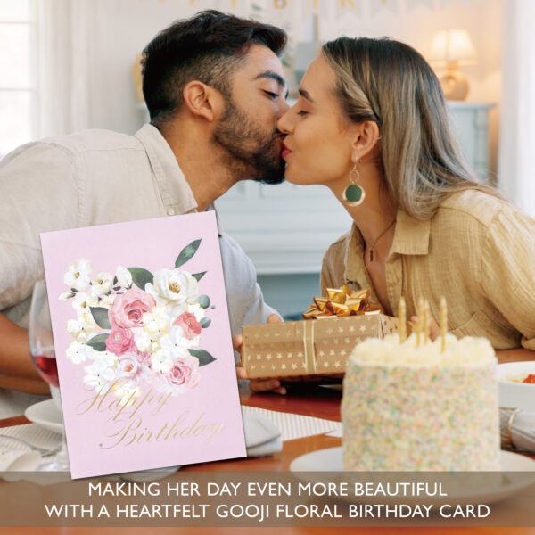 Floral Birthday Card (Blush Bloom)