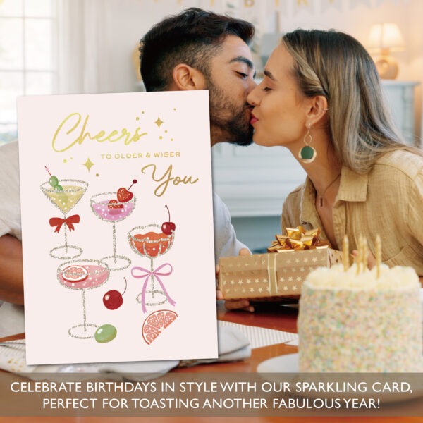 Cocktail Birthday Card