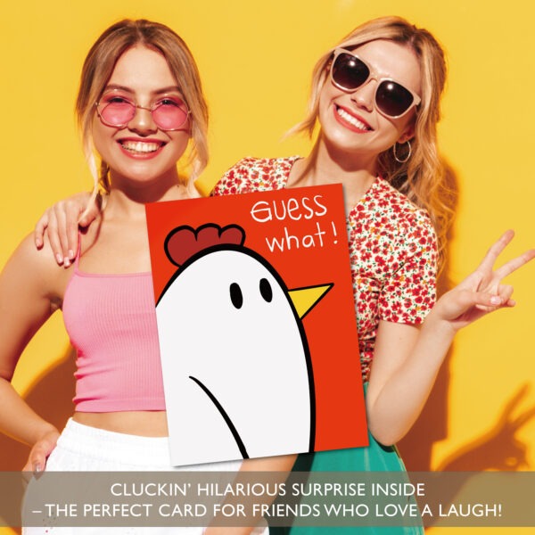 Chicken Butt Birthday Card