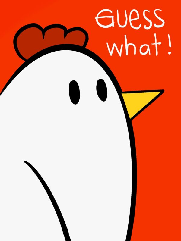 Chicken Butt Birthday Card