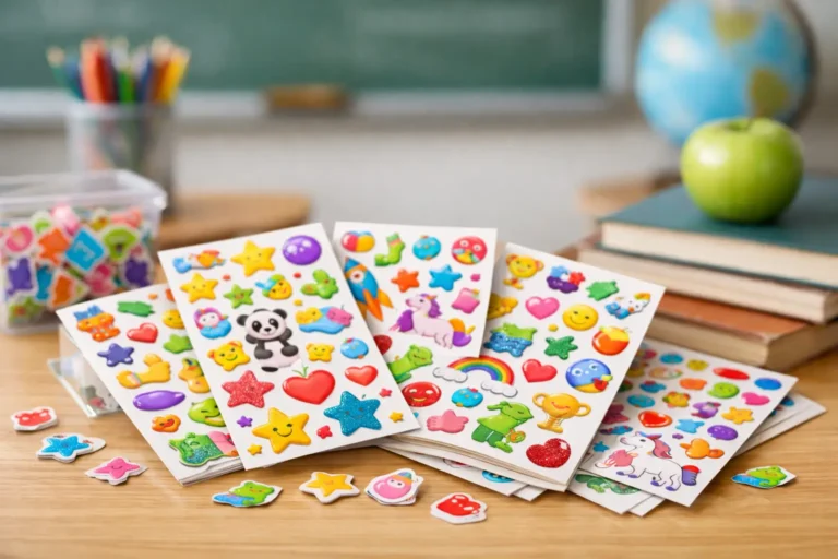 Classroom Reward Sticker Packs That Kids Love