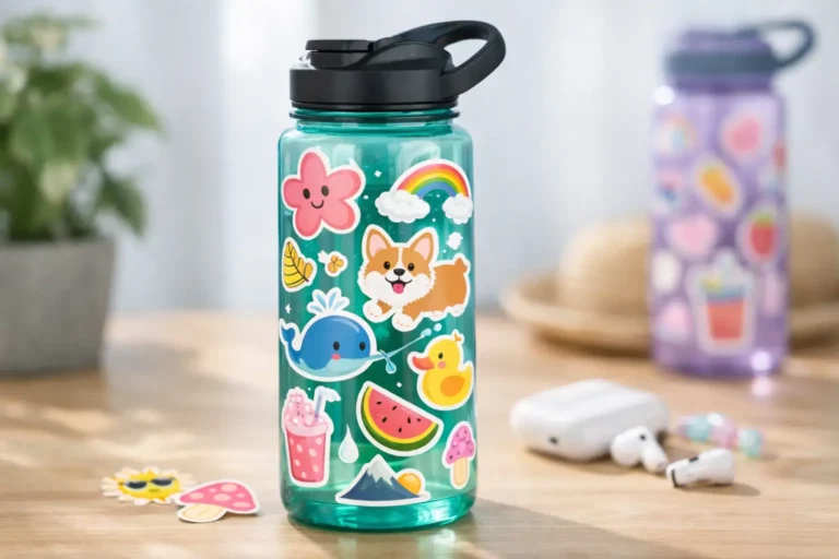Cute Water Bottle Stickers That Make Hydration Fun