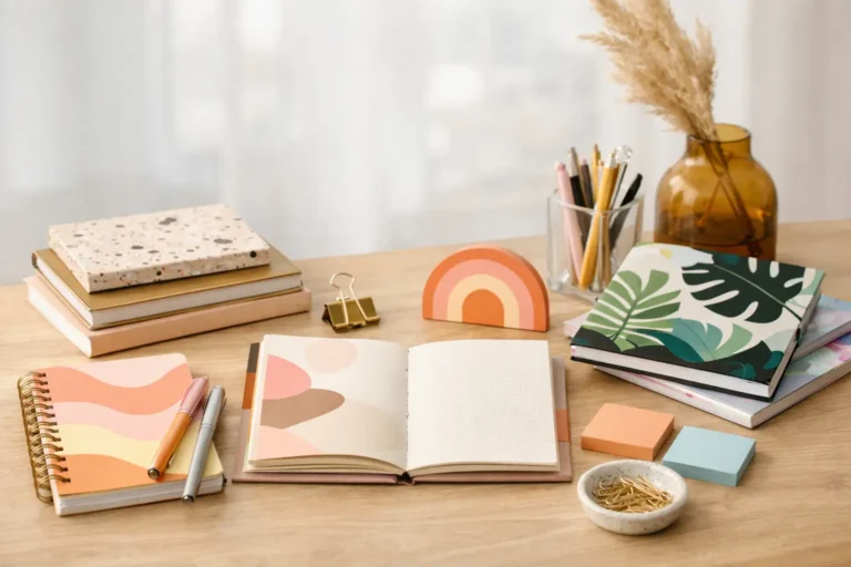 7 Stationery Design Trends Making Notes Pop