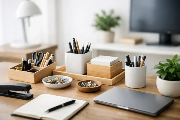 How to Organize Desk Supplies Without Overthinking