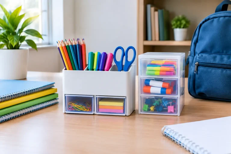 How to Organize School Supplies Without the Chaos